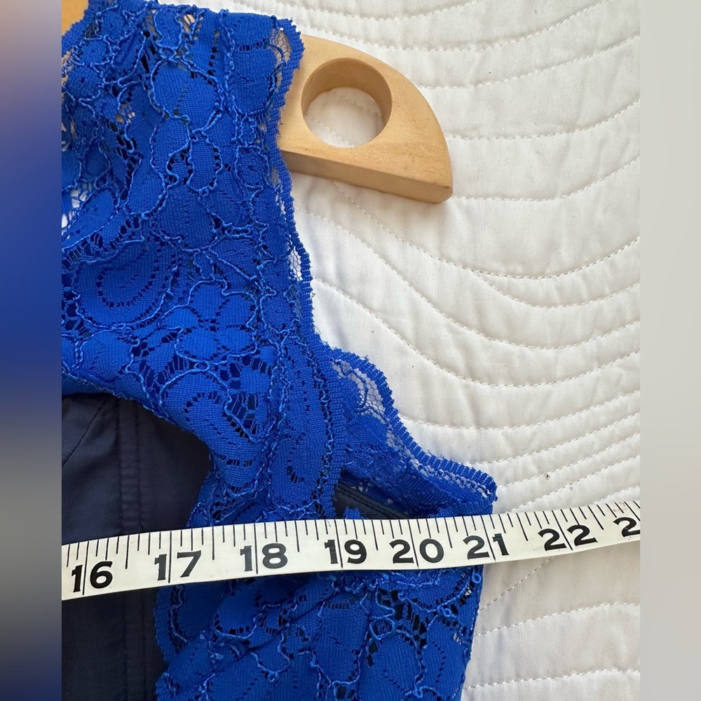 Watters & Watters royal blue dress - Picture 5 of 8